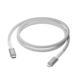 dbramante1928 re-charge - Cavo Lightning - USB-C maschio a Lightning maschio - 1.2 m - intrecciato, plastica riciclata al 100%