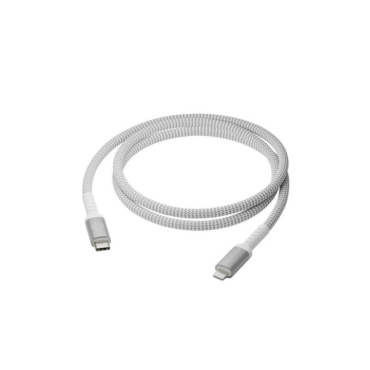 dbramante1928 re-charge - Cavo Lightning - USB-C maschio a Lightning maschio - 1.2 m - intrecciato, plastica riciclata al 100%
