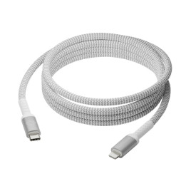 dbramante1928 re-charge - Cavo Lightning - USB-C maschio a Lightning maschio - 2.5 m - intrecciato, plastica riciclata al 100%