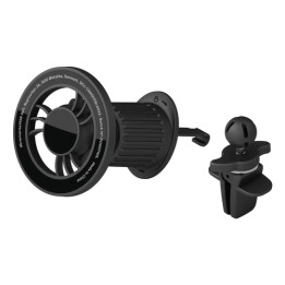 dbramante1928 re-charge - Supporto per auto per telefono cellulare - vent - magnetic - nero