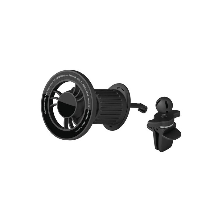 dbramante1928 re-charge - Supporto per auto per telefono cellulare - vent - magnetic - nero