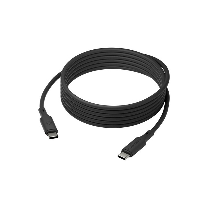 dbramante1928 IT - Cavo USB - USB-C (M) a USB-C (M) - 3 m - Alimentazione USB (100 W) - nero