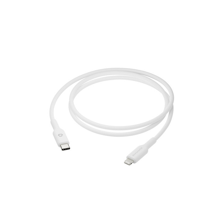 dbramante1928 re-charge - Cavo Lightning - USB-C maschio a Lightning maschio - 1 m - bianco