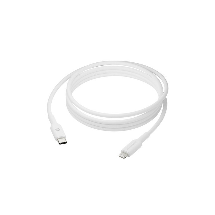 dbramante1928 re-charge - Cavo Lightning - USB-C maschio a Lightning maschio - 2 m - bianco