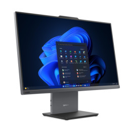 Lenovo ThinkCentre neo 50a 24 Gen 6 LNL 13QH - All-in-one con supporto monitor - Core Ultra 7 256V / fino a 4.8 GHz - RAM 16 GB