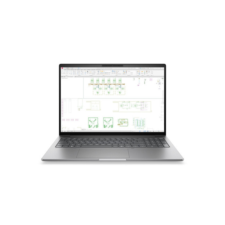HP ZBook 8 G2i Mobile Workstation - AI Workstation, Copilot+ PC, AI PC - design della cerniera a 163 gradi - Intel Core Ultra 5