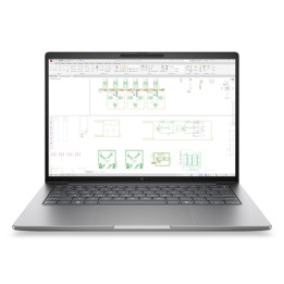 HP ZBook 8 G2i Mobile Workstation - AI Workstation, Copilot+ PC, AI PC - design della cerniera a 163 gradi - Intel Core Ultra 7