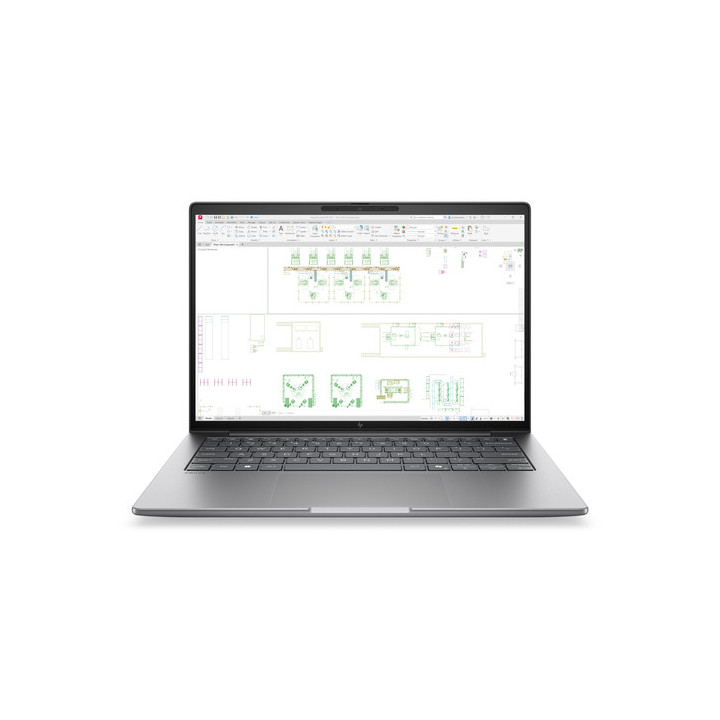 HP ZBook 8 G2i Mobile Workstation - AI Workstation, Copilot+ PC, AI PC - design della cerniera a 163 gradi - Intel Core Ultra 7