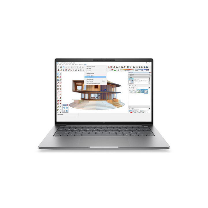 HP ZBook 8 G2a Mobile Workstation - Copilot+ PC, AI PC, AI Workstation - design della cerniera a 166 gradi - AMD Ryzen AI 7 PRO
