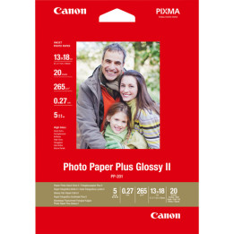 Carta fotografica lucida PP-201 5"x7" 20 fogli - CANON