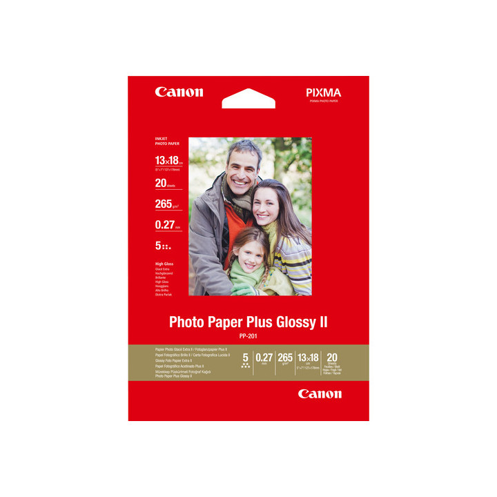 Carta fotografica lucida PP-201 5"x7" 20 fogli - CANON