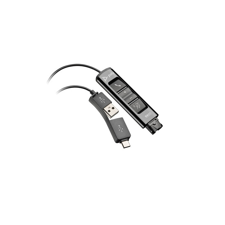 Poly DA85 USB to QD Adapter - Replaces Poly SKU 218267-01 - HP