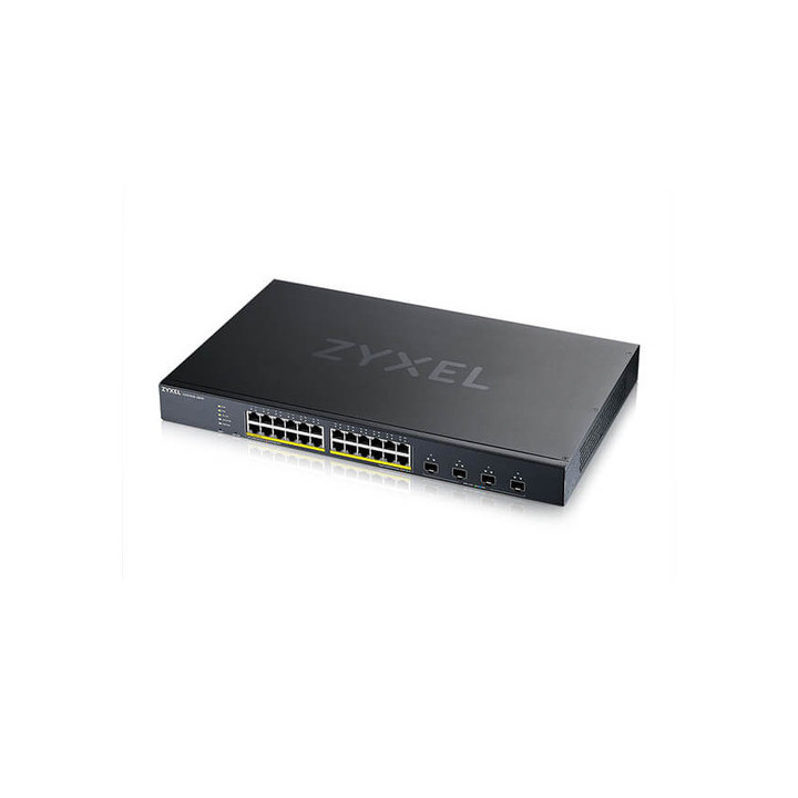 Zyxel XGS1935 Series XGS1935-28HP - Switch - gestito - L3 Lite - intelligente - 24 x 10/100/1000 (PoE) + 4 x 10 Gigabit SFP+ (u