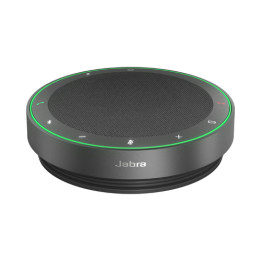 Jabra Speak2 75 UC - Vivavoce a mani libere - Bluetooth - senza fili, cablato - USB-A, USB-C - grigio scuro - Certificato per s