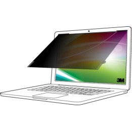 3M Bright Screen Privacy Filter - Filtro privacy notebook - rimovibile - capovolgibile - 13.3" - nero