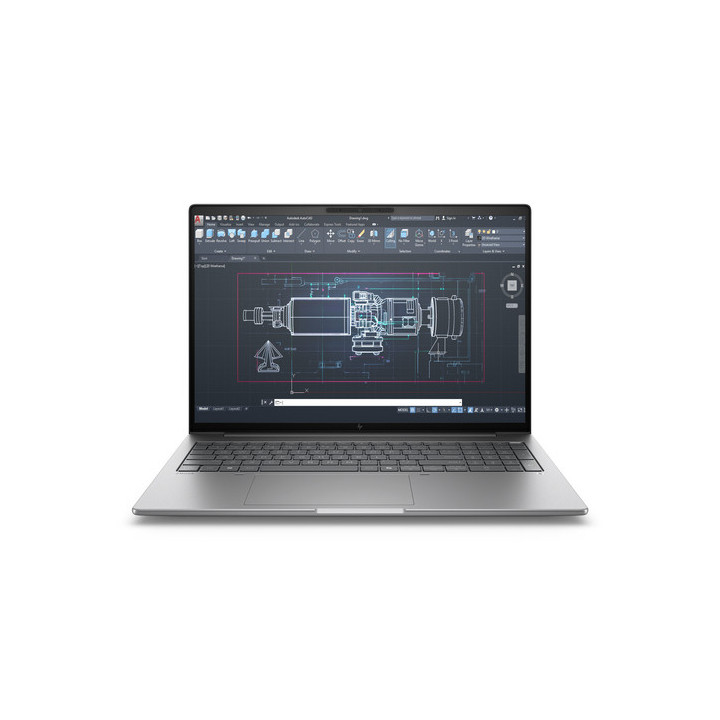 HP ZBook 8 G1i Mobile Workstation - AI PC, AI Workstation - Intel Core Ultra 7 - 255H / fino a 5.1 GHz - Win 11 Pro - RTX 500 A