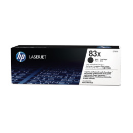 HP 83X - Alta resa - nero - originale - LaserJet - cartuccia toner (CF283X) - per LaserJet Pro M201, M202, MFP M125, MFP M127,