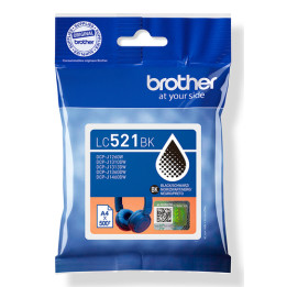 Brother LC521BK - Nero - originale - imballaggio a cuscino - cartuccia d'inchiostro - per Brother DCP-J1260W, DCP-J1310DW, DCP-