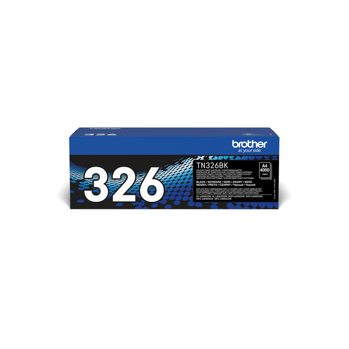 Brother TN326BK - Nero - originale - cartuccia toner - per