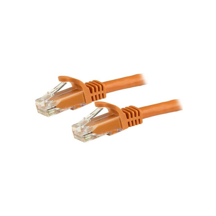 StarTech.com 1m CAT6 Ethernet Cable, 10 Gigabit Snagless RJ45
