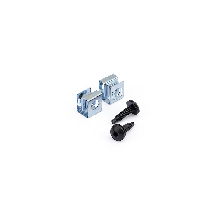 Startech Viti e Dadi con clip di fissaggio per Rack Server 10-32