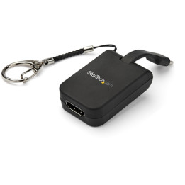 StarTech.com Adattatore portatile USB-C a HDMI con portachiavi e