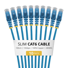 Startech - Cavo patch - RJ-45 (M) a RJ-45 (M) - 1 m - 3.6 mm