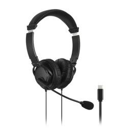 Kensington Hi-Fi USB-C Headphones with Mic - Cuffie con