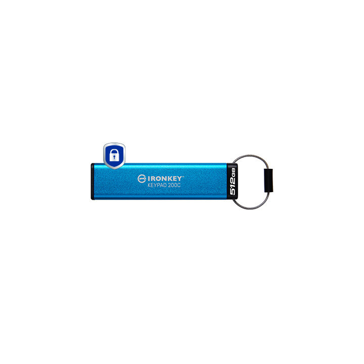 Kingston IronKey Keypad 200C - Chiavetta USB - crittografato