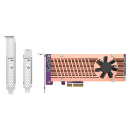 QNAP QM2-2P-344 - Storage controller - M.2 - PCIe - profilo