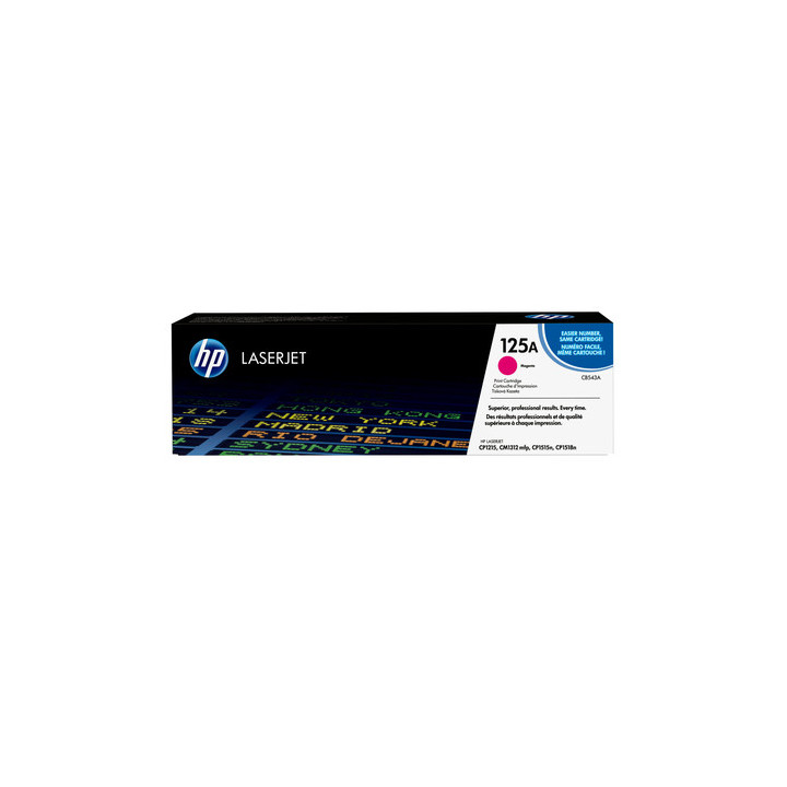 Toner magenta CB543A con ColorSphere 1,400 pag. per HP CLJ