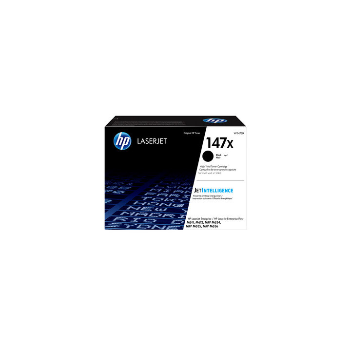 HP 147X - Alta resa - nero - originale - LaserJet - cartuccia