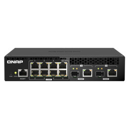 QNAP QSW-M2108R-2C - Switch - gestito - 8 x 2.5GBase-T + 2 x