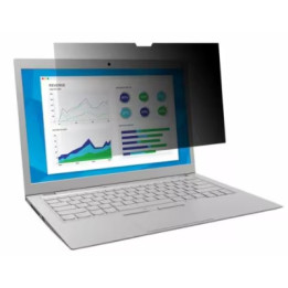 3M - Filtro privacy notebook - 16:10 - capovolgibile - 14" - nero