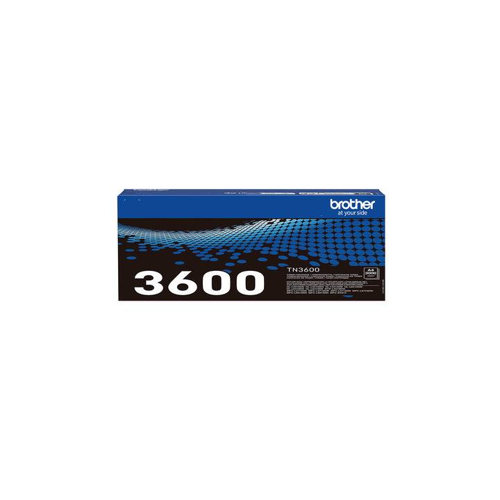 Brother TN3600 - Nero - originale - scatola - cartuccia toner