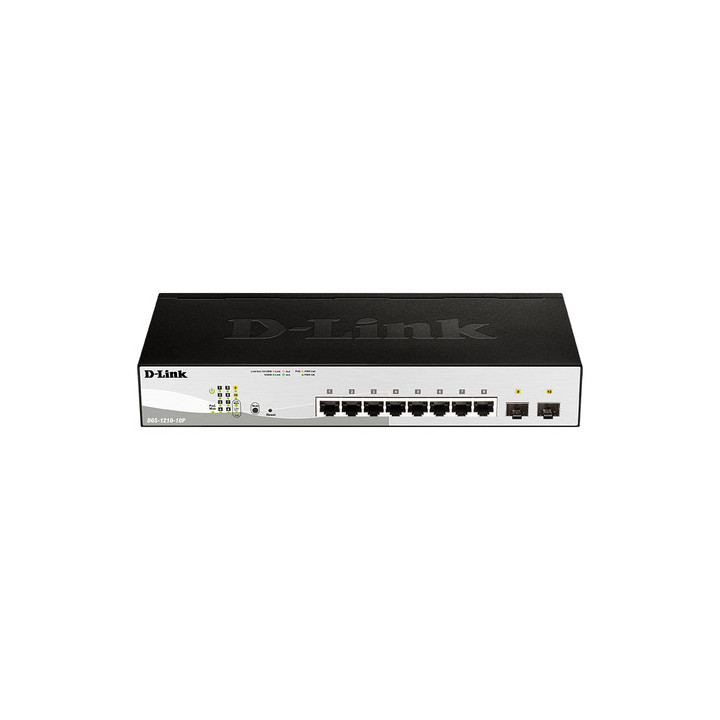 8 Gigabit PoE Smart Switch + 2 Combo