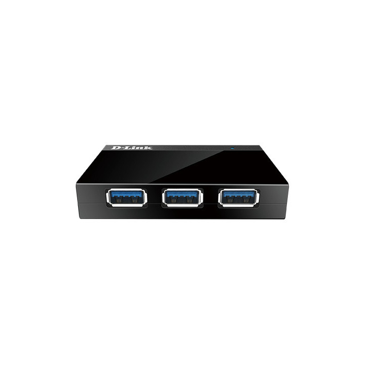 D-Link DUB 1340 - Hub - 4 x SuperSpeed USB 3.0 - desktop