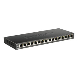 D-Link DGS 1016S - Switch - unmanaged - 16 x 10/100/1000