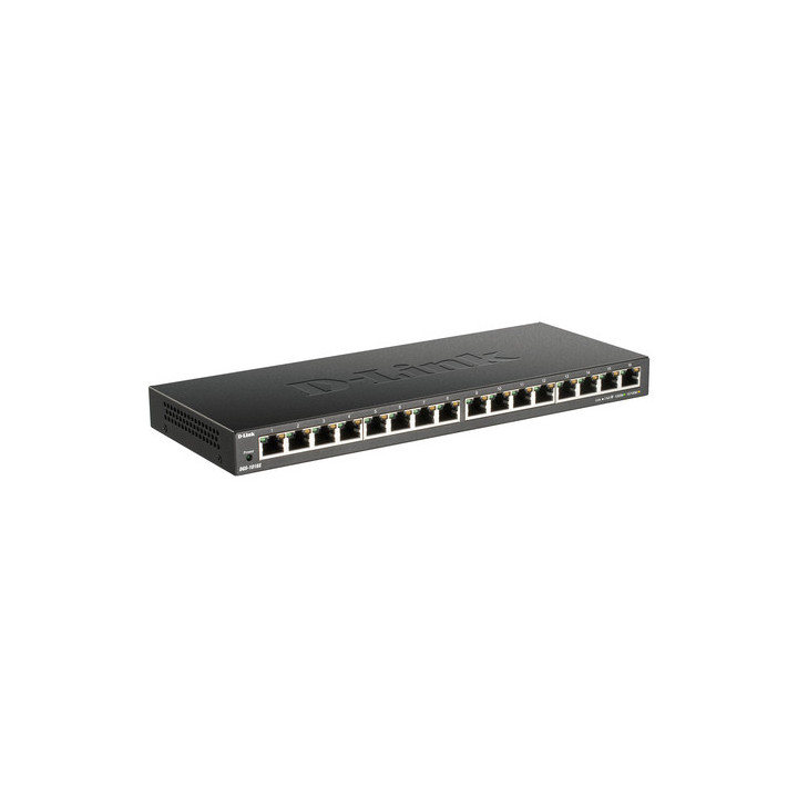 D-Link DGS 1016S - Switch - unmanaged - 16 x 10/100/1000