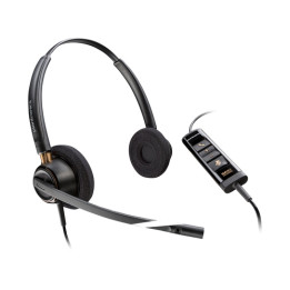 Poly EncorePro 525 USB-A Stereo Headset - Replaces Poly SKU