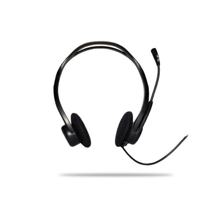 Logitech Cuffia OEM PC Headset 960 USB Colore Nero - Connessione USB - Stereo co (981-000100)