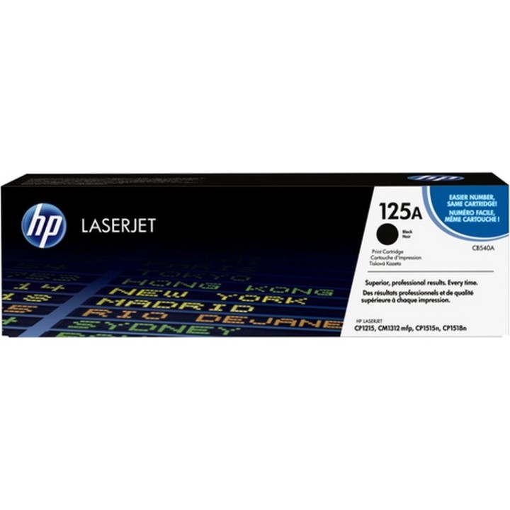 Toner nero CB540A con ColorSphere 2,200 pag. per HP CLJ CP1215/CP1515/CP1518
