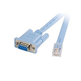Cisco - Cavo seriale - RJ-45 (M) a DB-9 (F) - 1.8 m - per Cisco 28XX, 28XX 2-pai (CAB-CONSOLE-RJ45)