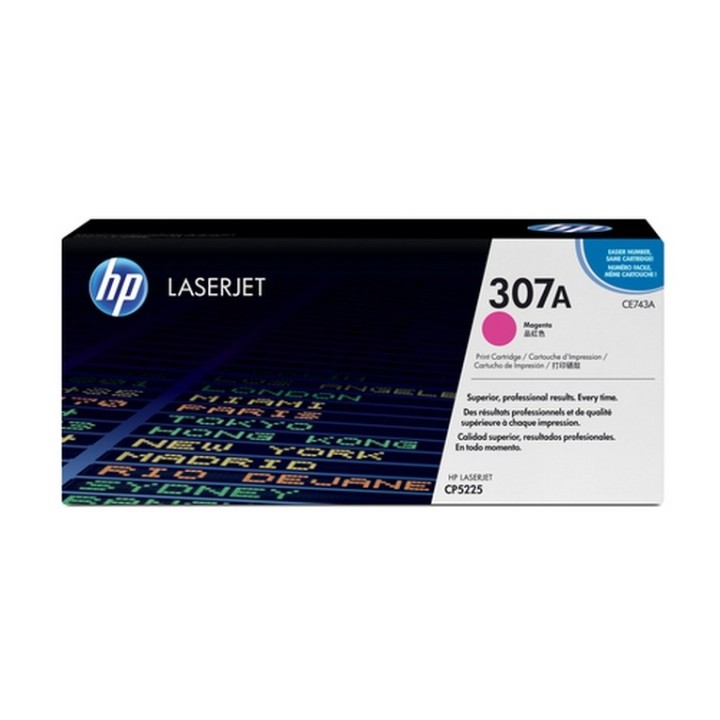 HP 307A - Magenta - originale - LaserJet - cartuccia toner (CE743A) - per Color