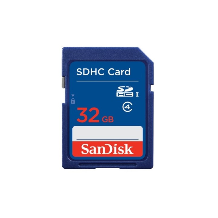SanDisk Standard - Scheda di memoria flash - 32 GB - Class 4 - SDHC