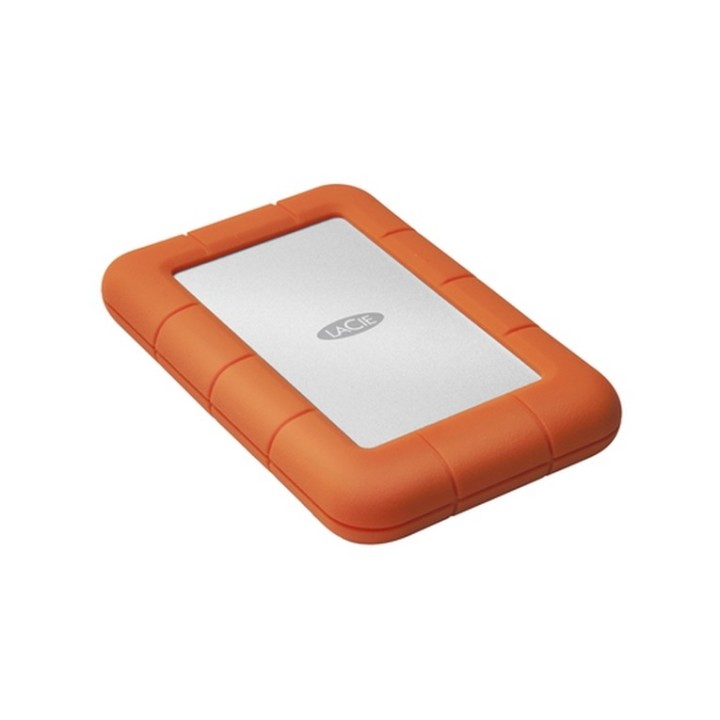 LaCie Rugged Mini - HDD - 1 TB - esterno (portatile) - USB 3.0 - 5400 rpm