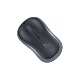 Logitech M185 - Mouse - ottica - senza fili - 2.4 GHz - ricevitore wireless USB (910-002238)