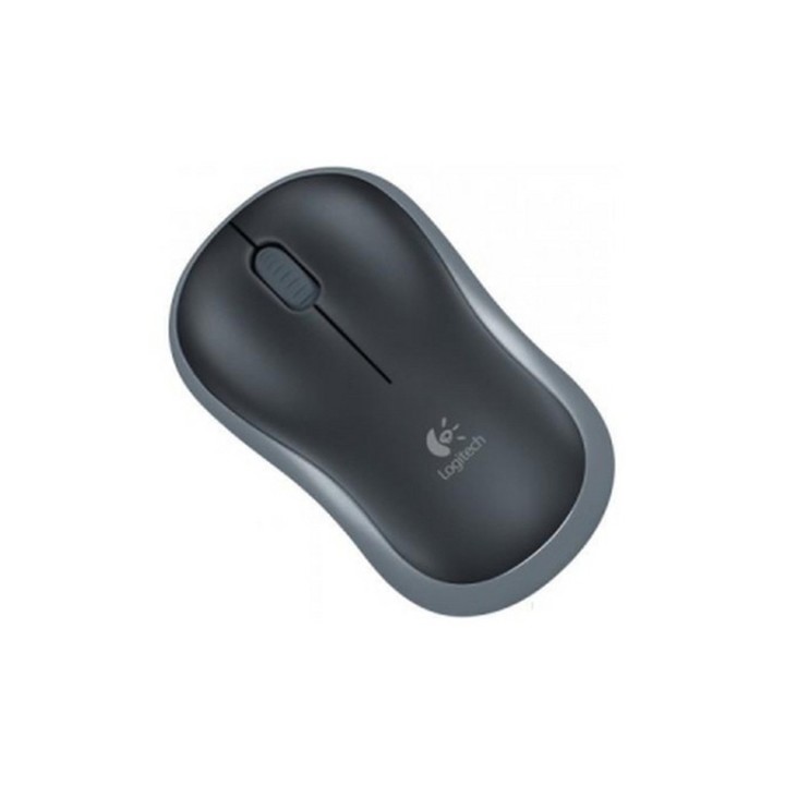Logitech M185 - Mouse - ottica - senza fili - 2.4 GHz - ricevitore wireless USB (910-002238)
