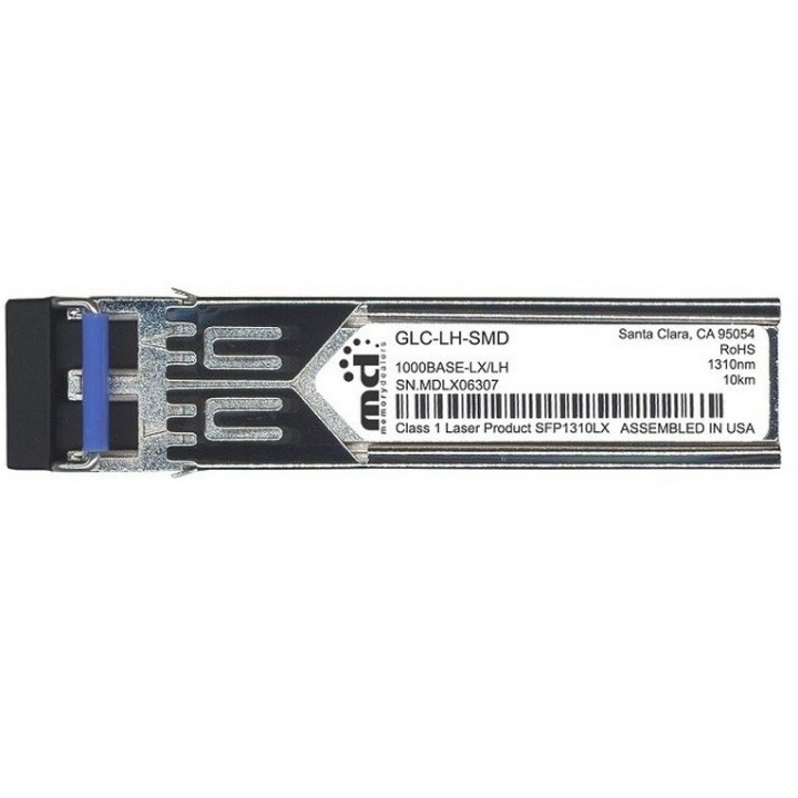 Cisco - Modulo transceiver SFP (mini-GBIC) - 1GbE - 1000Base-LX, 1000Base-LH - m (GLC-LH-SMD)