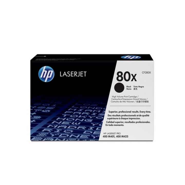 HP 80X - Alta resa - nero - originale - LaserJet - cartuccia toner (CF280X) - pe